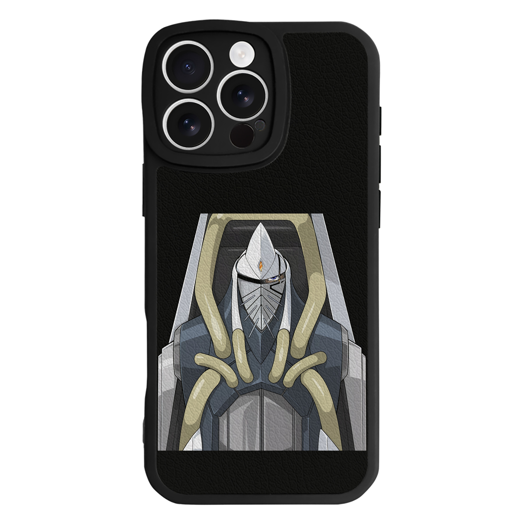（画像用） 遊☆戯☆王 Yu-Gi-Oh! 【iPhone 16シリーズ対応】シリコンスマホケース（レザー調） 材質：シリコン